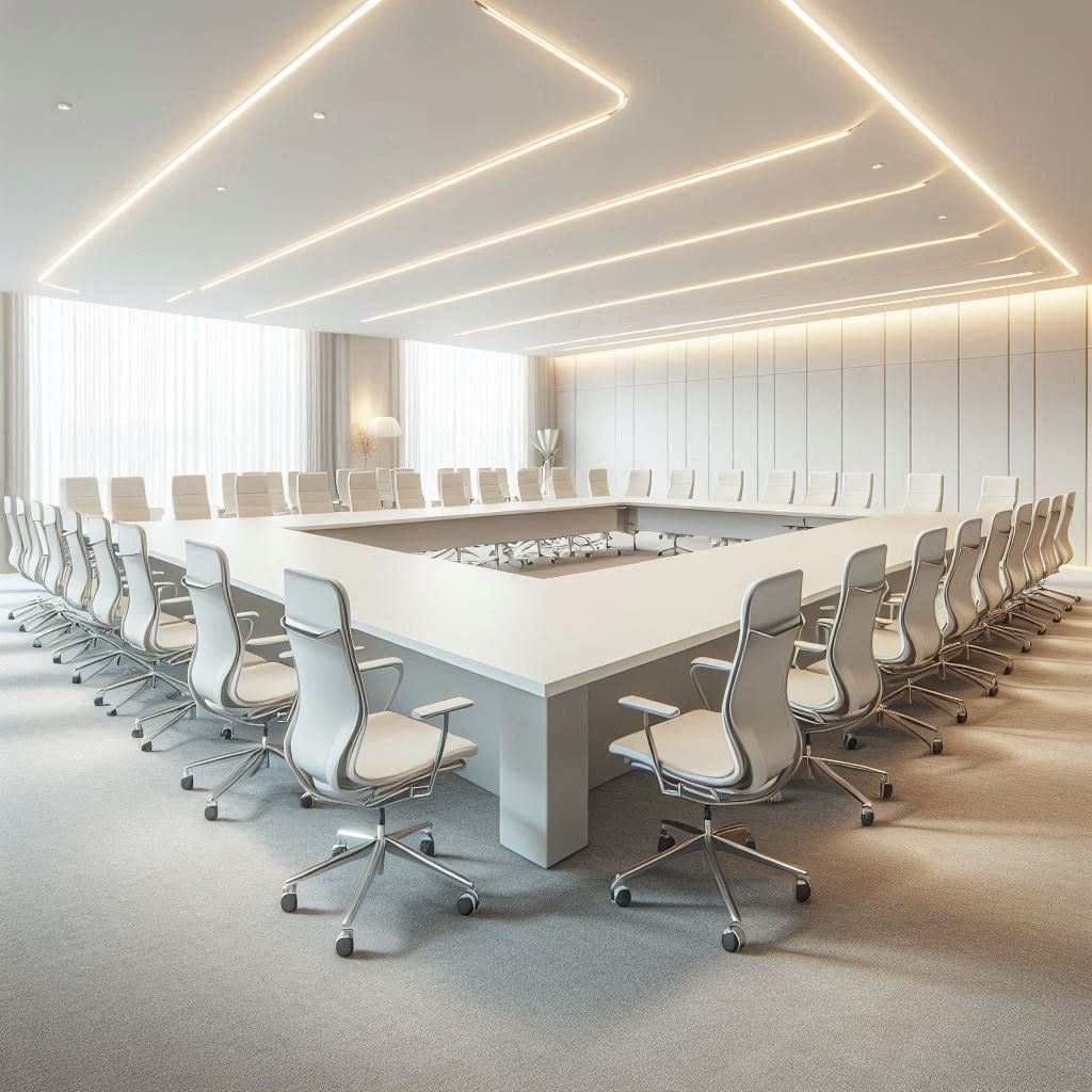 行政前台负责写字楼办公办公家具布局时遇到团队跨楼层协作该向谁发起协同